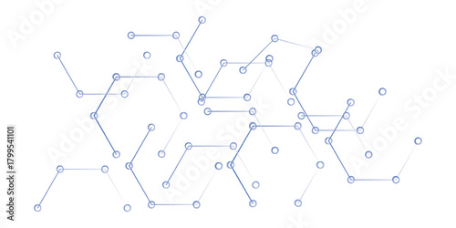 Abstract light gray network of interconnected nodes and lines forming a minimalist technological pattern.