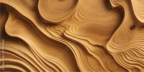 Natural brown wood grain texture pattern for an old timber board floor or wall design