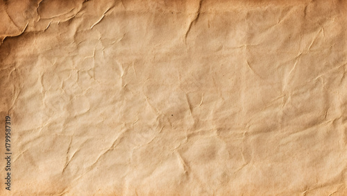 Background wrinkled paper photo