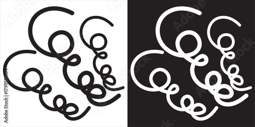 Manga speech bubbles with simple dialog icons. Minimal featuring basic dot dialog symbols, ideal for comics, communication graphics, and expressive storytelling design EPS10/AI.