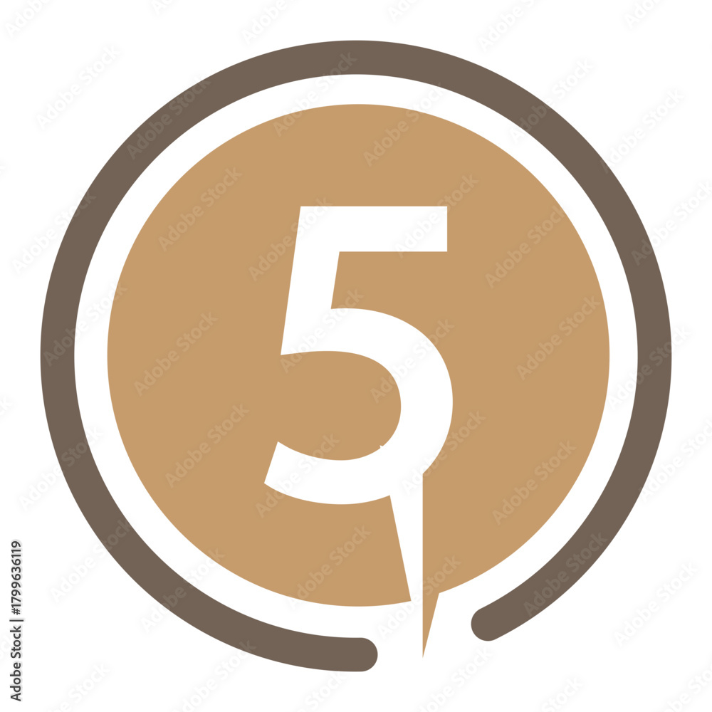 Naklejka premium Numbers Power The World's Math