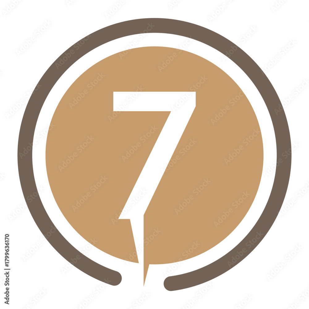 Naklejka premium Numbers Power The World's Math