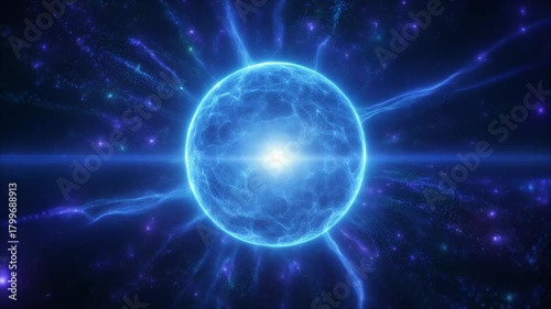 Radiant energy sphere in deep cosmos