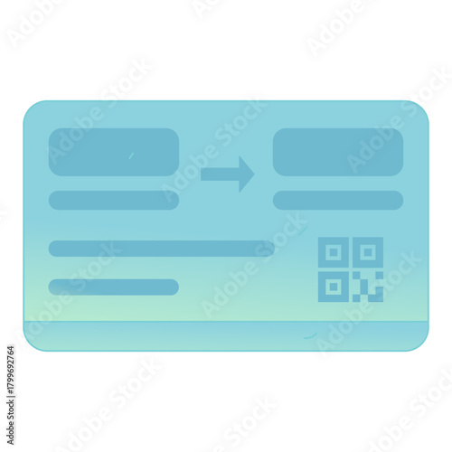 Urban Smart Commuting Transportation Network Gradient Flat Vector Illustration Eco-Friendly Shared Electric Vehicle Asset
