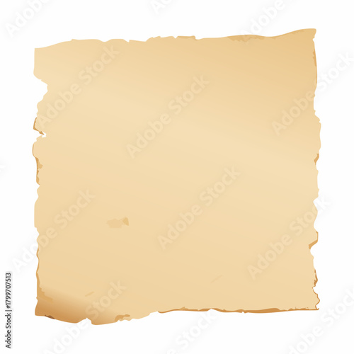 Vintage old stained crumpled paper texture with folds and grunge surface for retro design and background