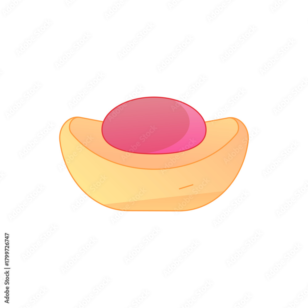 Obraz premium Mobile Payment Digital Currency Red Packet Credit Card Finance Economy Gradient Flat Vector Illustration Wealth Management Asset 