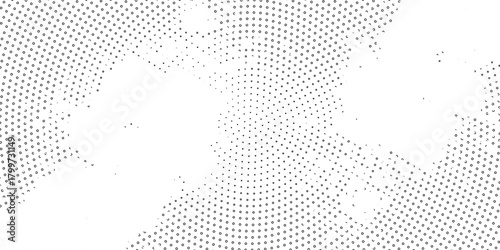 Comic dotted halftone fluid textured background. Half tone pixelated abstract texture for presentations, banners, comic design