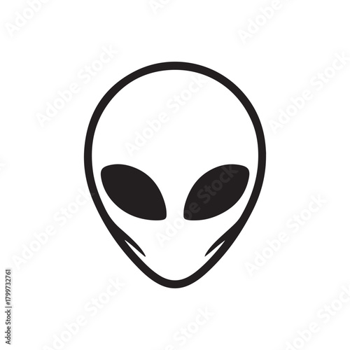 black and white mask. vector eps 10