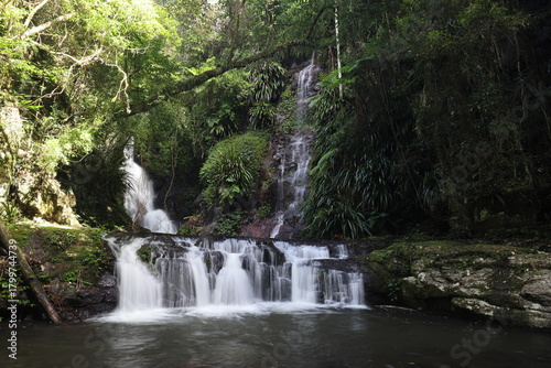 Elabana Falls in Lamington National Park  Queensland, Australia