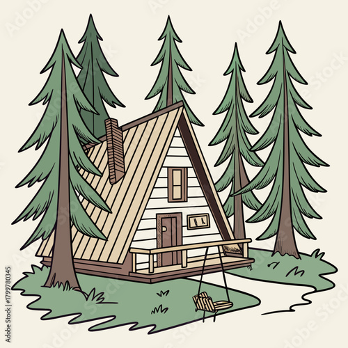 house in the woods