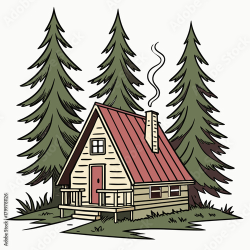 house in the woods