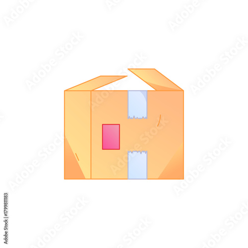 Social Media Network Interaction Friendship Relationship Gradient Flat Vector Illustration Online Communication Asset
