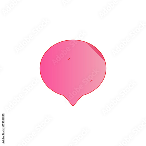 Social Media Network Interaction Friendship Relationship Gradient Flat Vector Illustration Online Communication Asset
