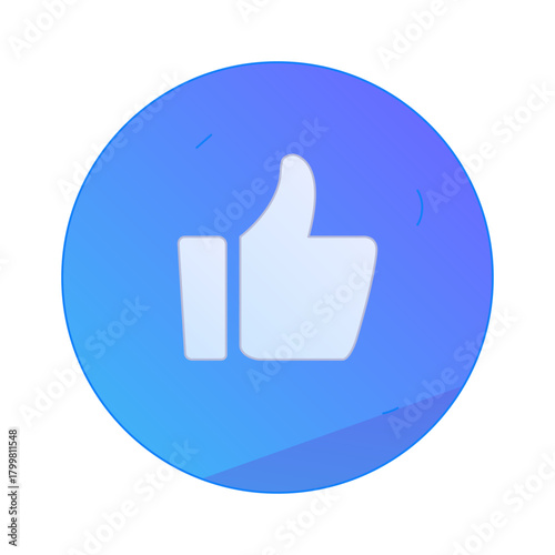 Social Media Network Interaction Friendship Relationship Gradient Flat Vector Illustration Online Communication Asset
