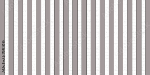 White and grey vertical striped pattern close-up. Painted planks and wooden planks for background. Vertical stripes, alternating vibrant purple and crisp white, minimal, color.
