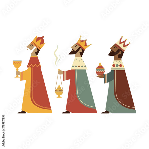 Wall Mural Three Wise Men