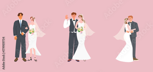 Wedding couple collection