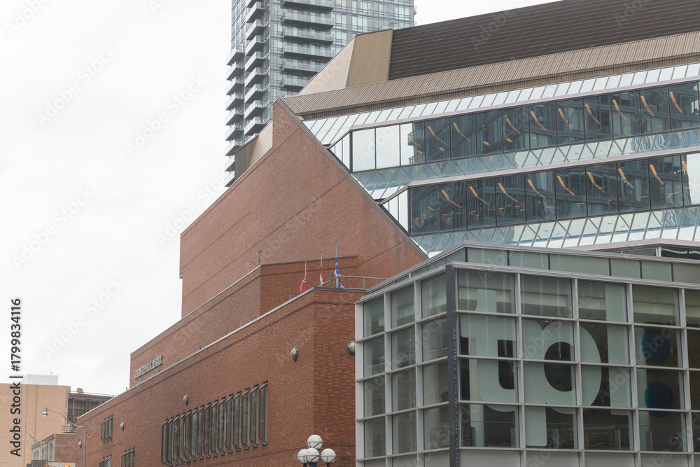 Fototapeta premium exterior of Toronto Public Library - Toronto Reference Library, 789 Yonge St