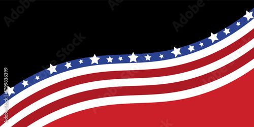 Fourth of July, Background, USA themed composite