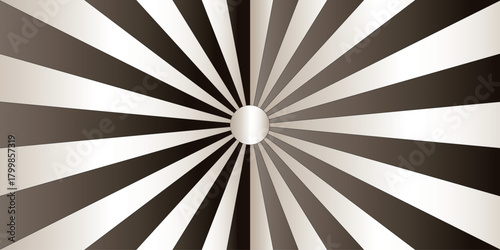 Abstract background with rays retro starburst. Funky ray elements, circle motifs, reminiscent of circus themes. reminiscent of circus themes.Vintage beam sunburst texture. Classic vintage sun rays.