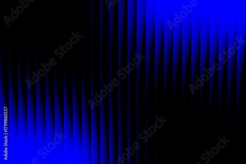 Abstract geometric pattern of vertical blue bars against a dark background with subtle gradient effects