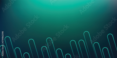 Digital technology speed connect blue green background, cyber nano information, abstract communication, innovation future tech data, internet network connection, Ai big data, line dot illustration