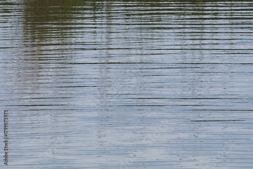 Fototapeta Naklejka Na Ścianę i Meble -  Abstract of small waves in sea in summer, Laajalahti, Espoo, Finland.