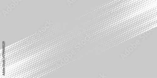 Dot white gray wave light technology texture background. Abstract big data digital concept.