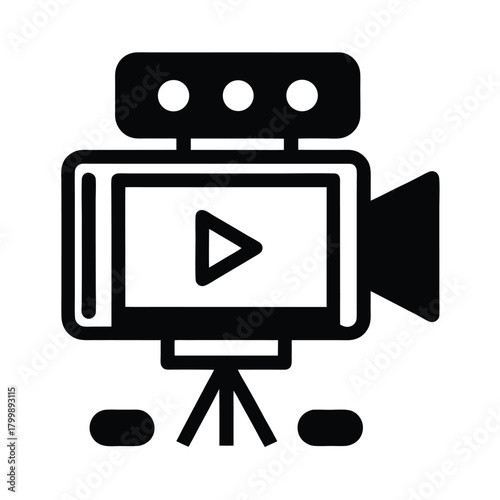 Icon of CC Closed Captions Graphic