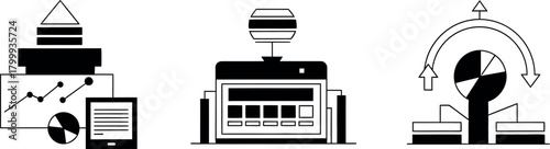 Vibrant Autumn Landscape in a Mountain Valley with Golden Foliage, Clear Blue Sky, and a Serene River Flowing Through the Peaceful Wilderness during Sunset.