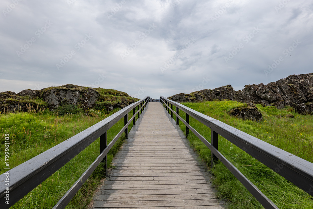Fototapeta premium Thingvellir national park in Iceland