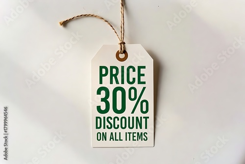 Announcing a Huge Sale Get 30% Off All Items During Our Limited Time Promotion Perfect for Advertising Retail Sales and Special Offers to Increase Revenue Today