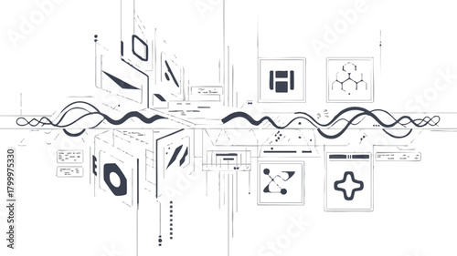Ecology and Sustainability Infographic Elements Vector Set
