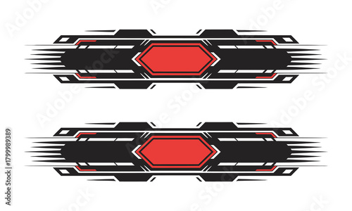 racing stripes and car decal vector set for sport vehicles, featuring wrap templates, performance car modifications, custom vinyl graphics, tuning design elements, and automotive illustration projects