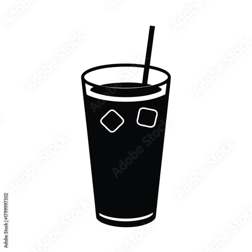 Ice Tea Glass Icon