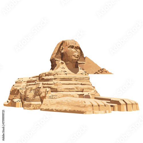 Great Sphinx Egypt Vector