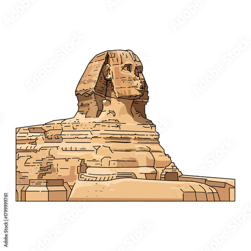Great Sphinx Egypt Vector