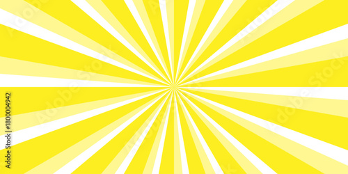 Abstract background with rays. Sun ray vector background radial sunrise or sunset light retro design. Abstract summer sunny. Vintage beam sunburst texture.