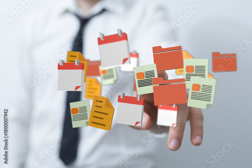 Business professional selec...