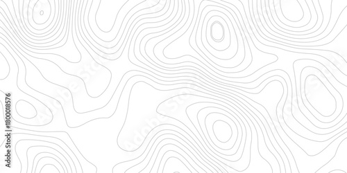 white background displays topographic contour lines, creating abstract pattern suitable for various design applications	