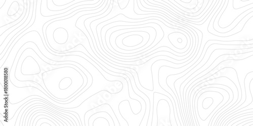 white background displays topographic contour lines, creating abstract pattern suitable for various design applications	