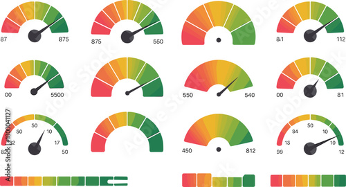 Neon glowing gaming icons set with joystick, controller, mobile phone, play game text, cyber light style for entertainment design