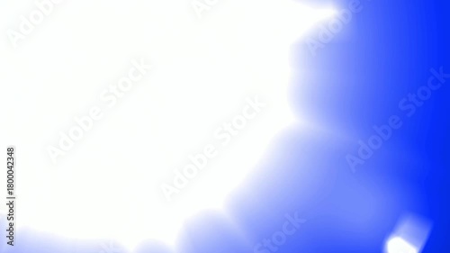 Bright light with lens flare effect in optical	