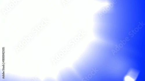 Bright light with lens flare effect in optical	