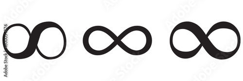 Thin infinity sign