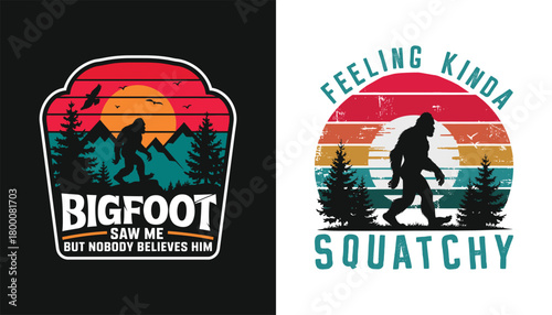 bigfoot t shirt designs