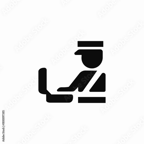customs controls check icon sign vector