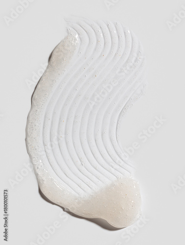 cosmetic textures, hair care product swatch, shampoo, scrub, exfoliating, balm, cream, 