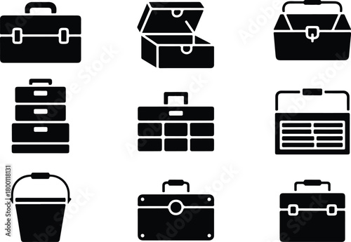 Toolbox Icon Set Tool Kit Icon Pack