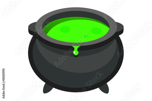 Cauldron filled with goo